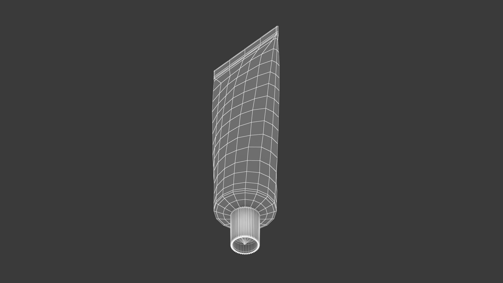 Aluminium Tube Generic 3D model_19