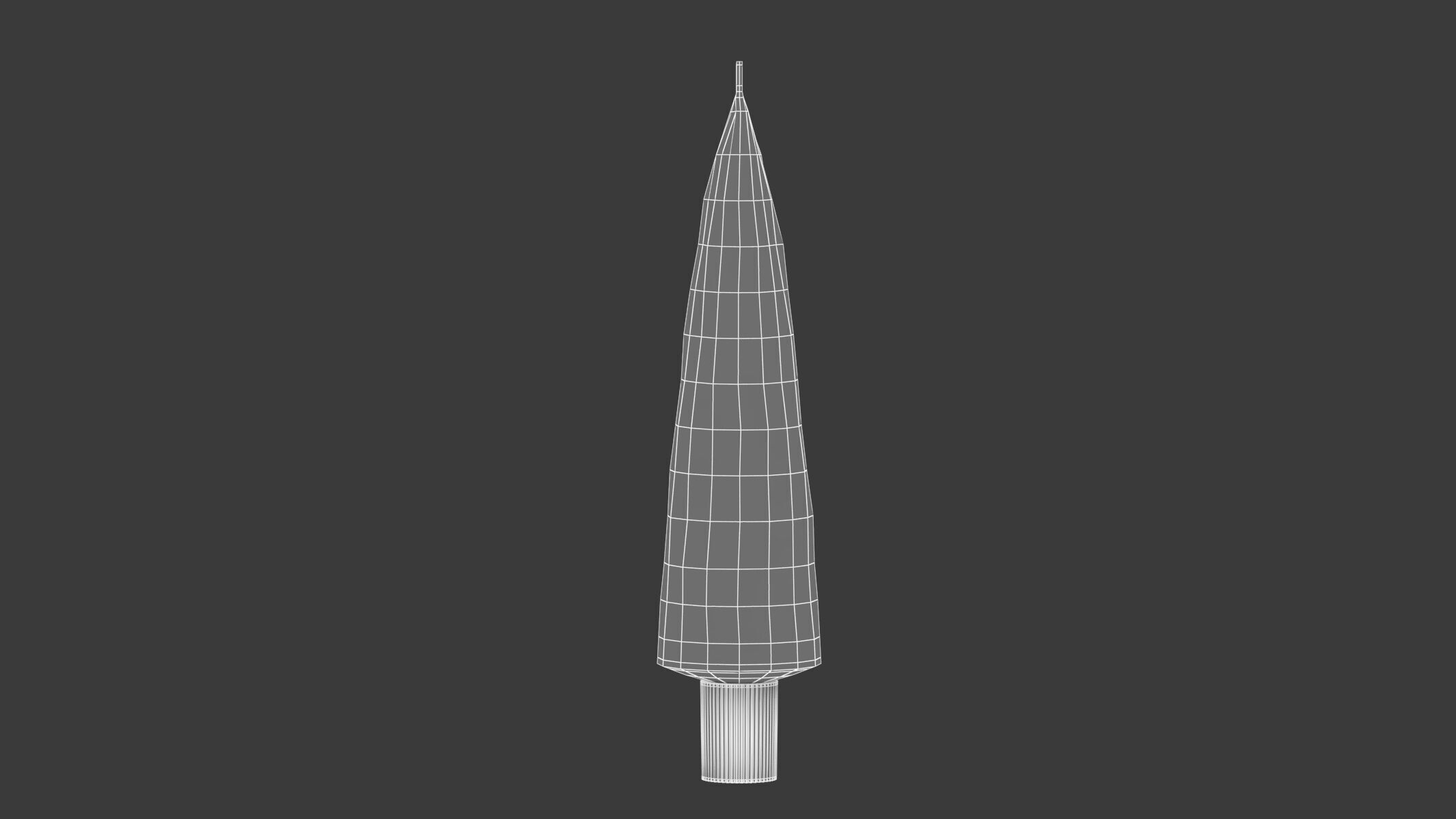Aluminium Tube Generic 3D model_11