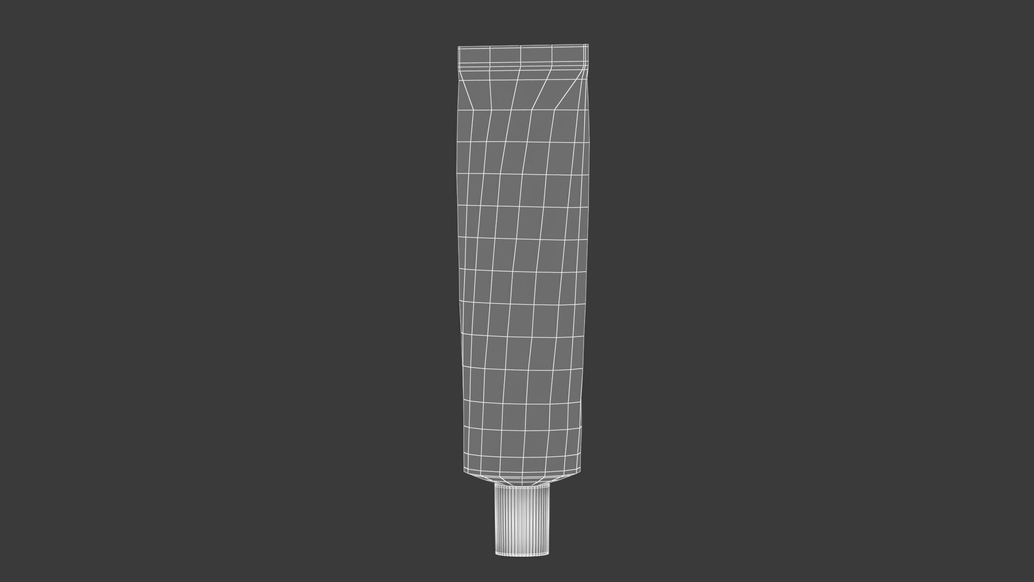 Aluminium Tube Generic 3D model_16