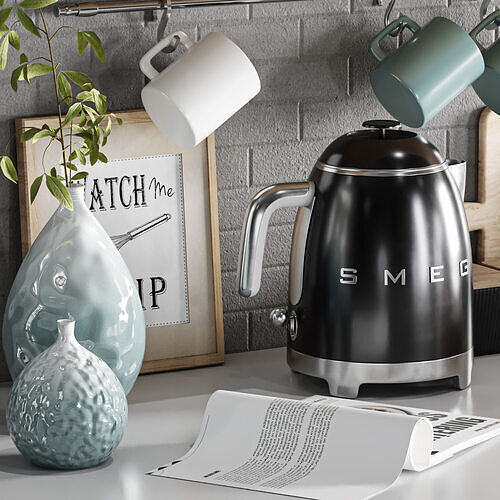 kitchen accessories074 3D model 2