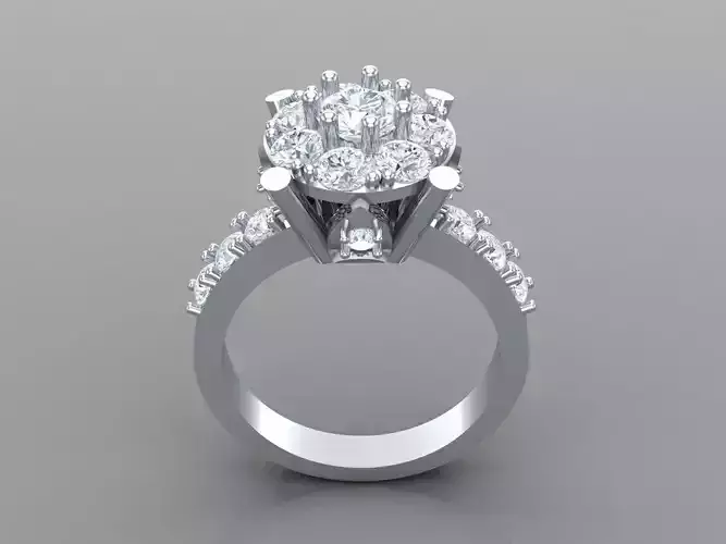 Women Ring 3DM STL 1WR285