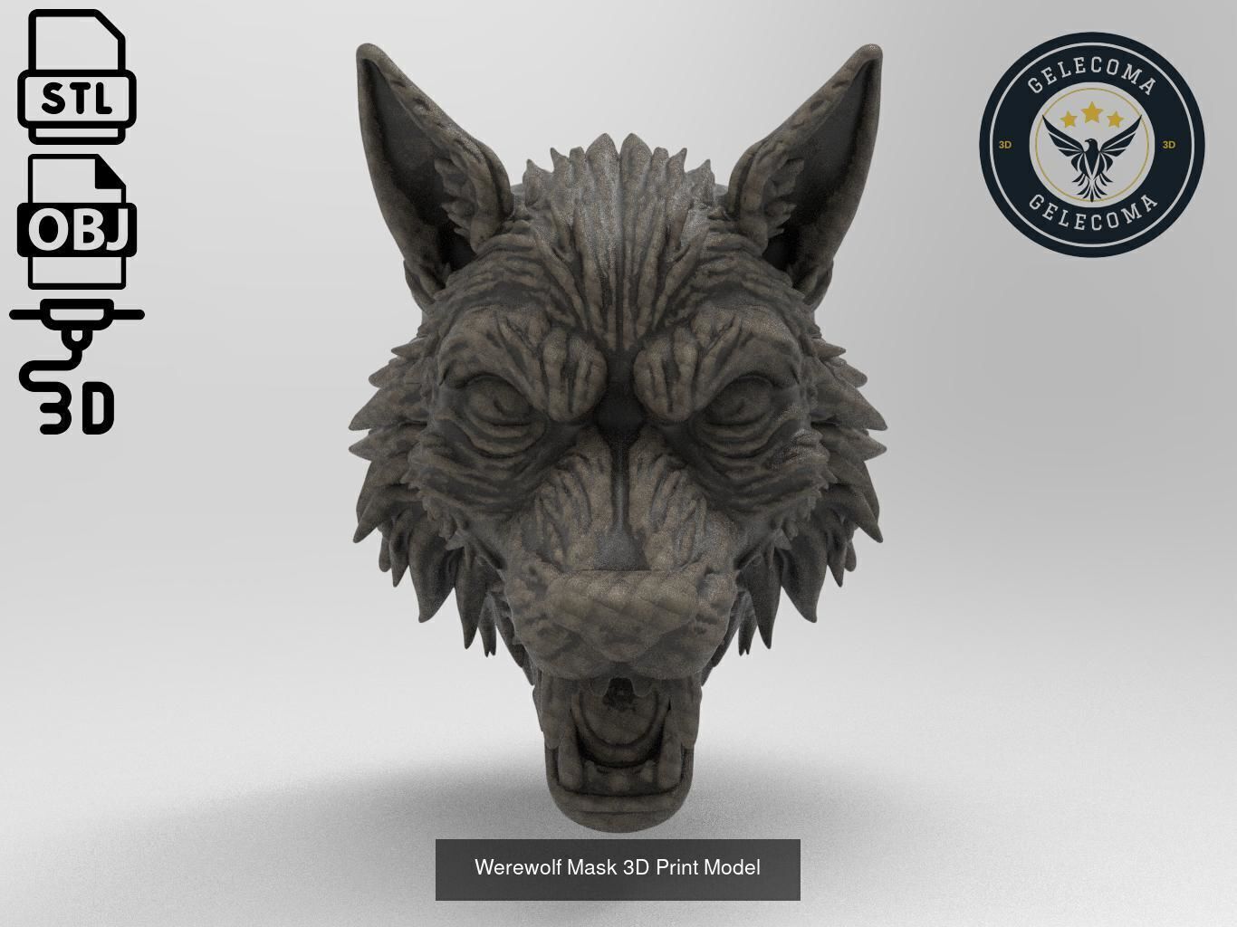 Masks Mega 3D Print Models - 100 different models 3D Model Collection_17