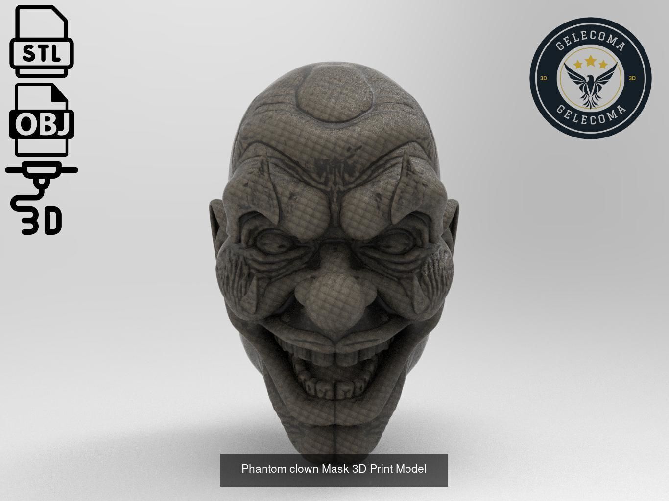 Masks Mega 3D Print Models - 100 different models 3D Model Collection_50