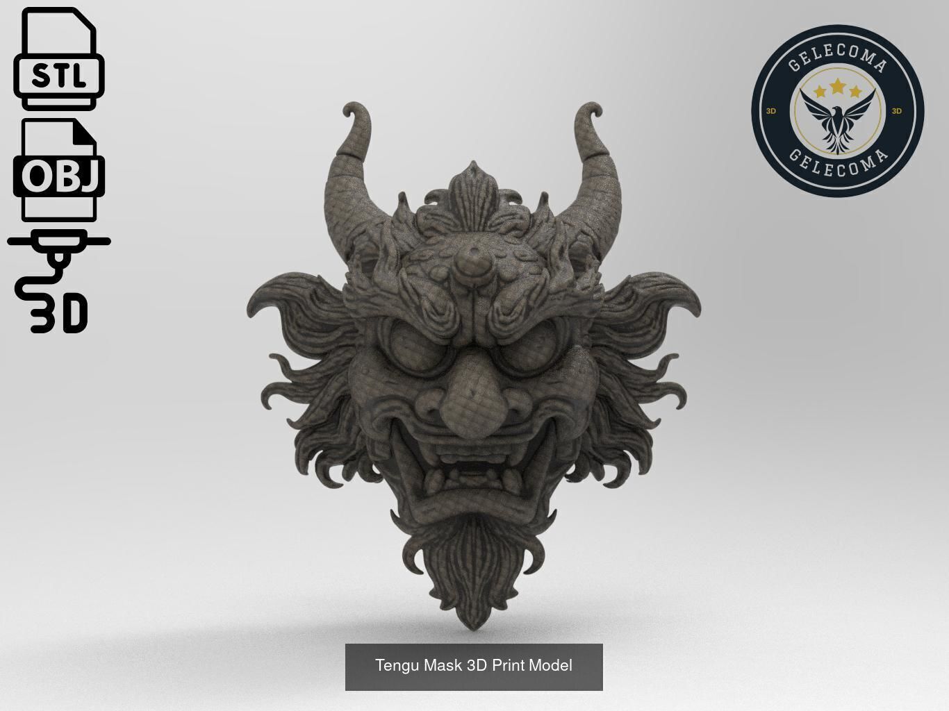 Masks Mega 3D Print Models - 100 different models 3D Model Collection_27