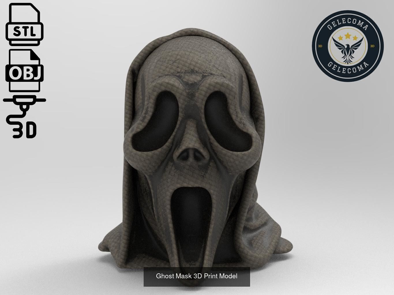 Masks Mega 3D Print Models - 100 different models 3D Model Collection_84