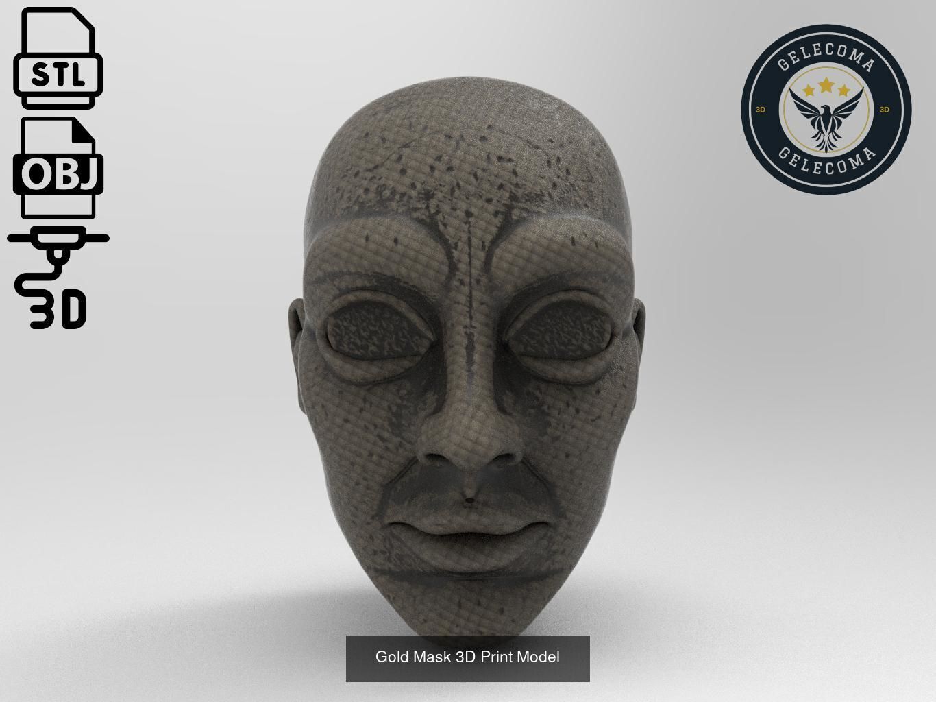 Masks Mega 3D Print Models - 100 different models 3D Model Collection_83