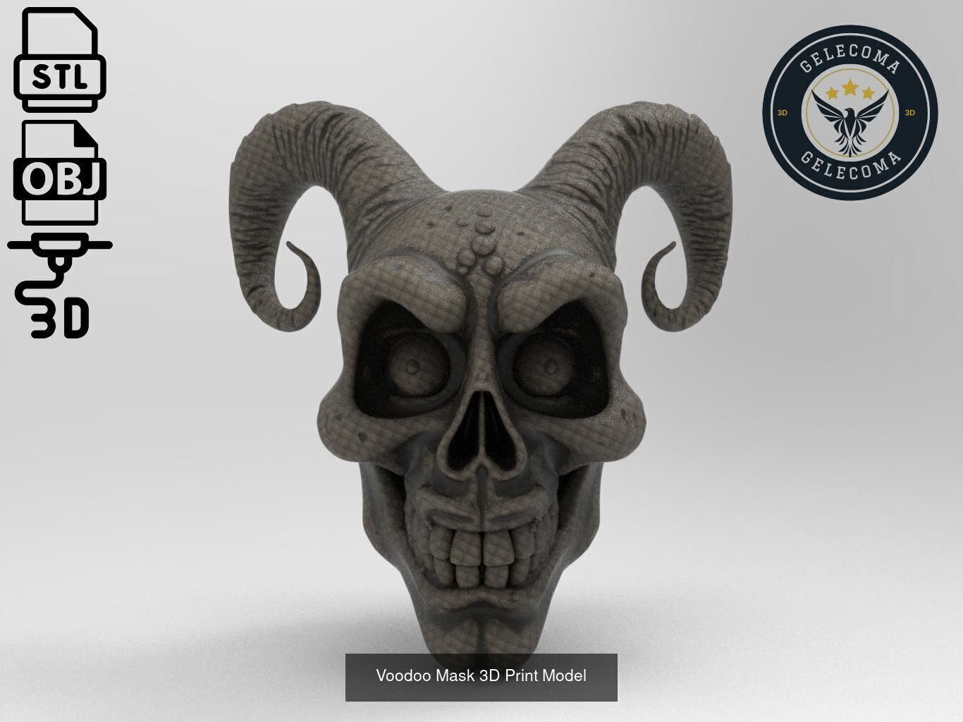 Masks Mega 3D Print Models - 100 different models 3D Model Collection_19