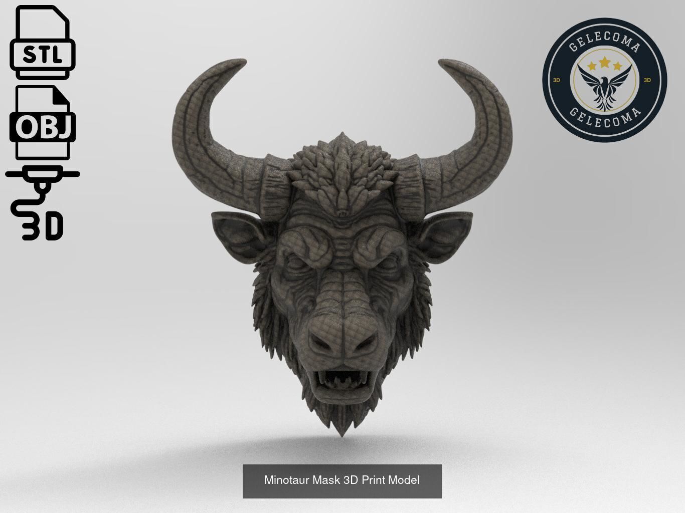 Masks Mega 3D Print Models - 100 different models 3D Model Collection_62