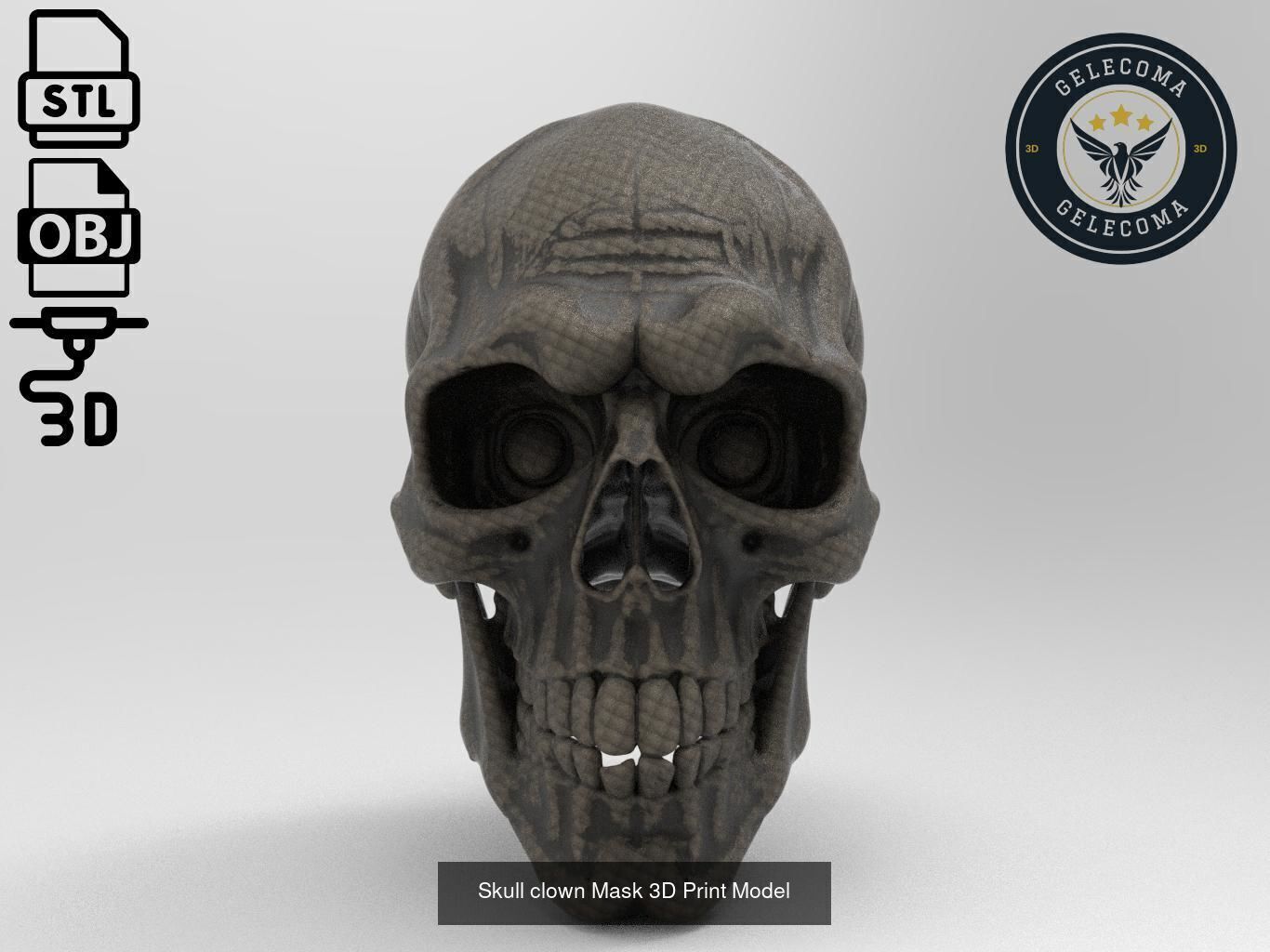 Masks Mega 3D Print Models - 100 different models 3D Model Collection_30