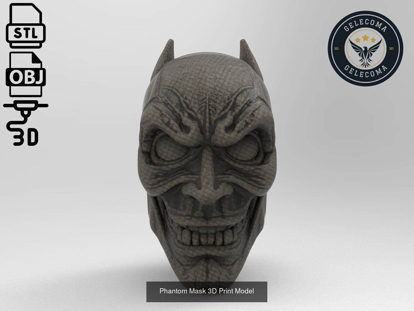 Masks Mega 3D Print Models - 100 different models 3D Model Collection_51
