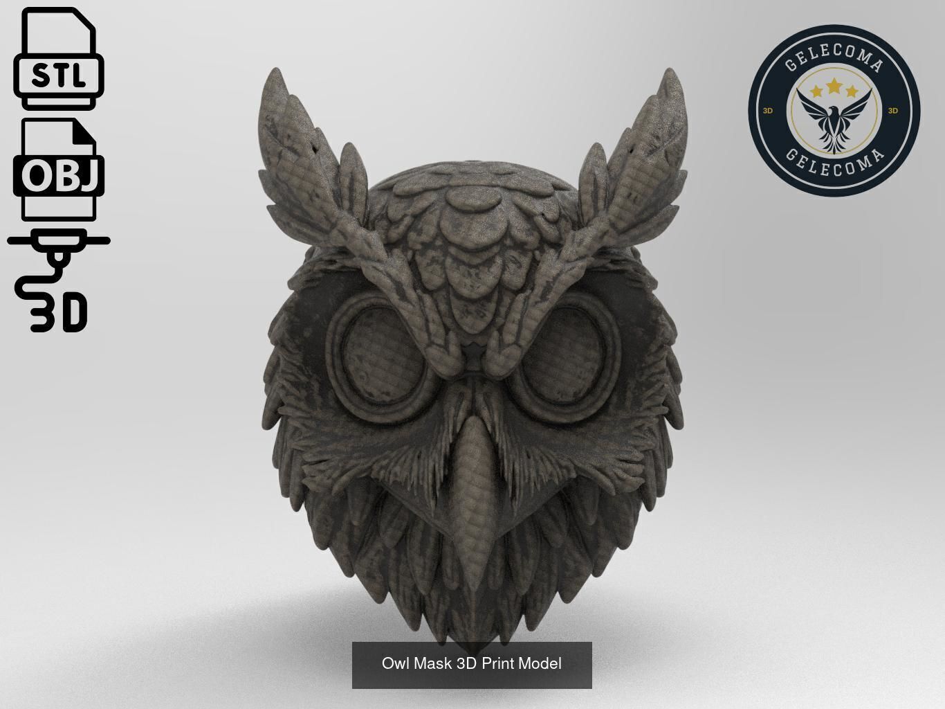 Masks Mega 3D Print Models - 100 different models 3D Model Collection_52