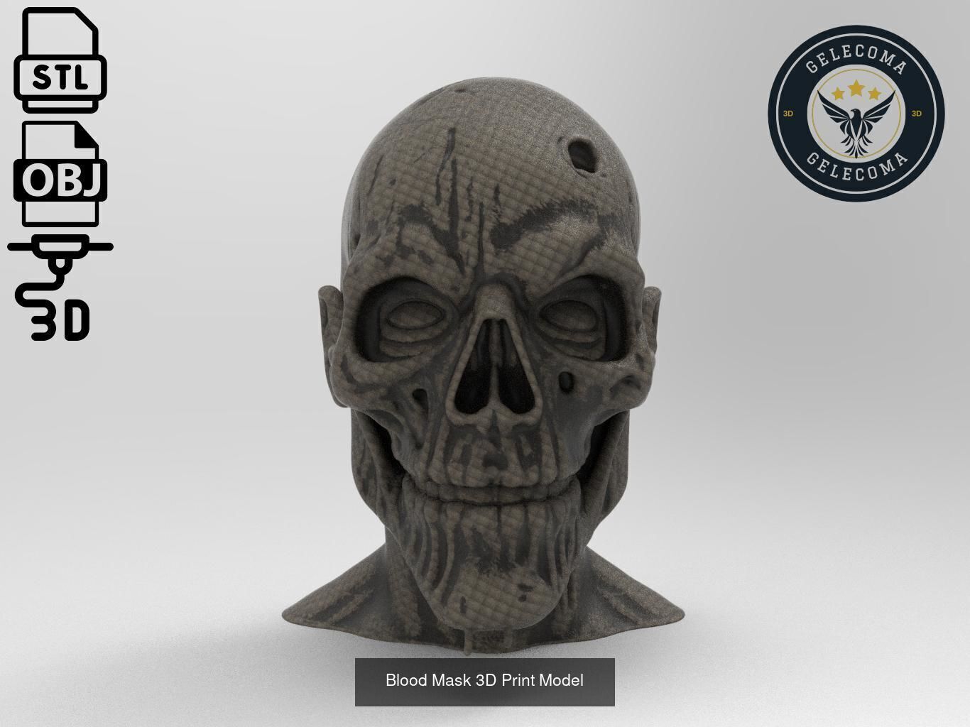Masks Mega 3D Print Models - 100 different models 3D Model Collection_102