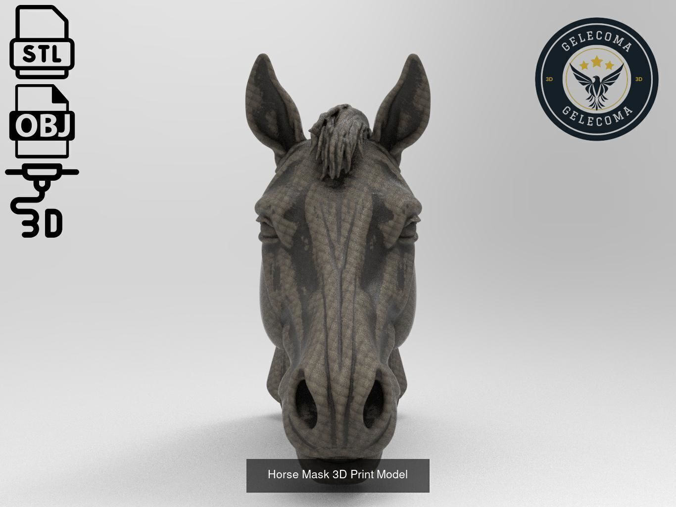 Masks Mega 3D Print Models - 100 different models 3D Model Collection_75