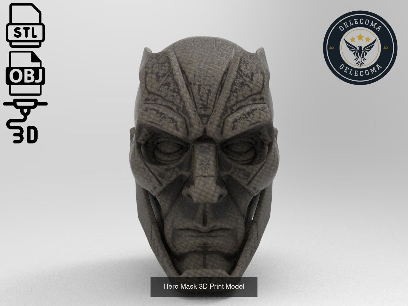 Masks Mega 3D Print Models - 100 different models 3D Model Collection_77