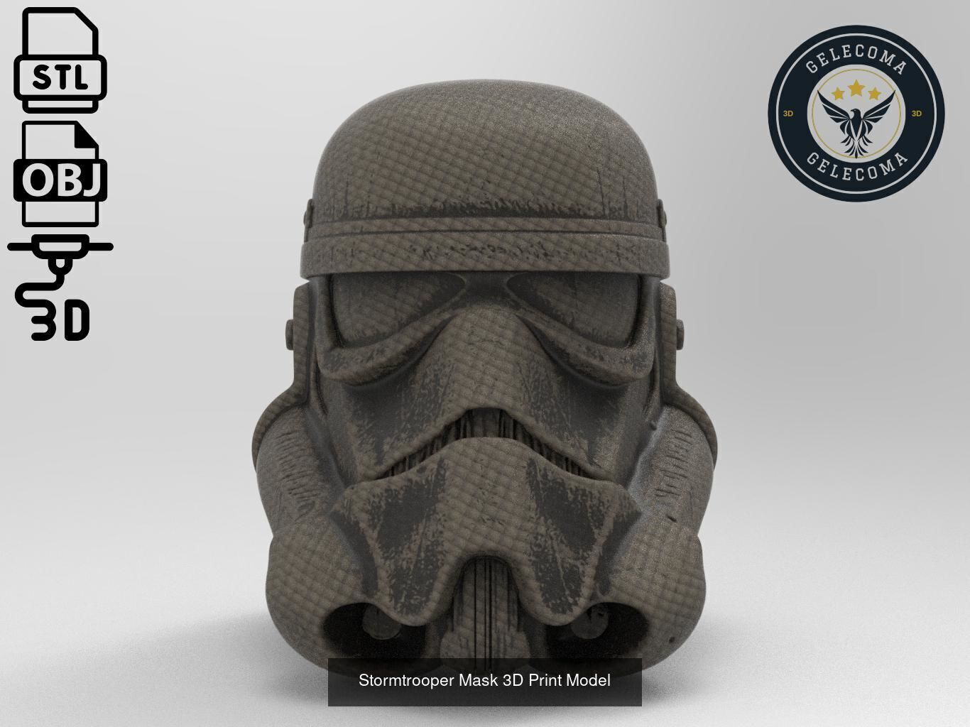 Masks Mega 3D Print Models - 100 different models 3D Model Collection_28