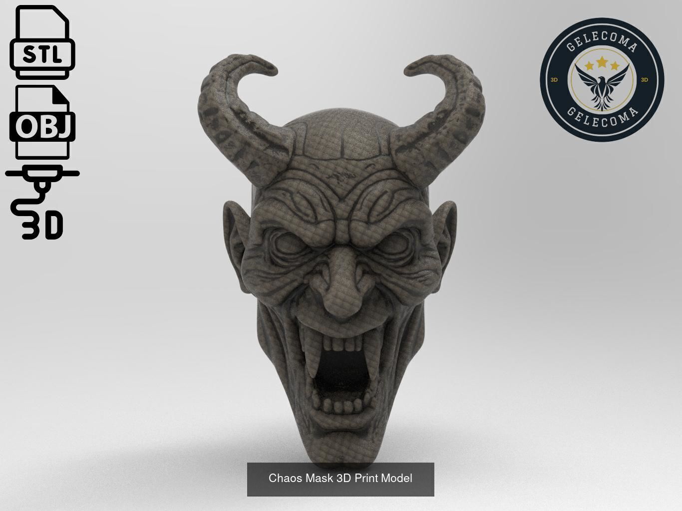 Masks Mega 3D Print Models - 100 different models 3D Model Collection_96