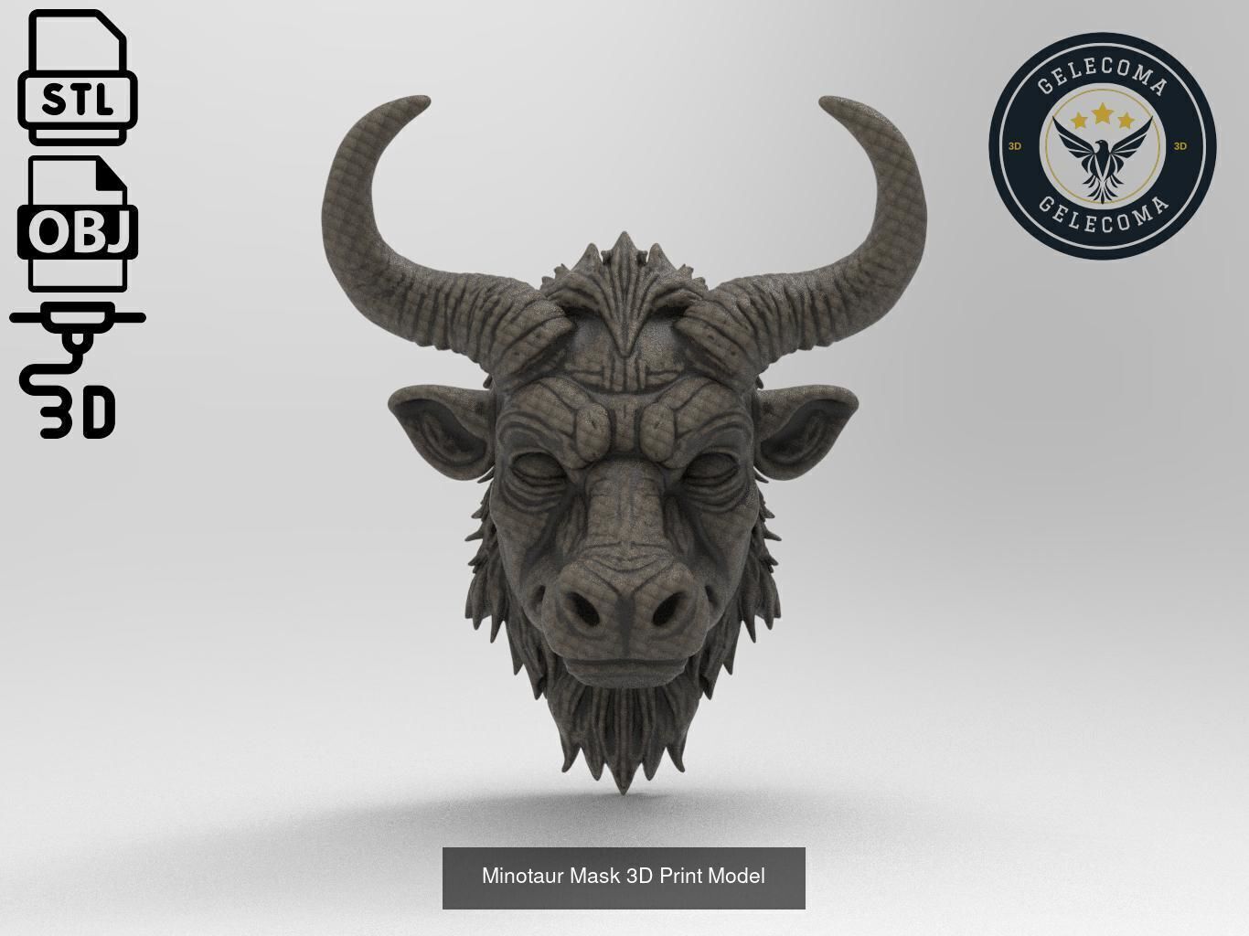 Masks Mega 3D Print Models - 100 different models 3D Model Collection_63