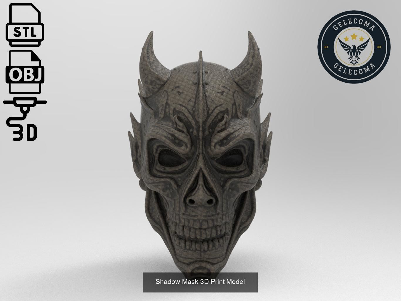 Masks Mega 3D Print Models - 100 different models 3D Model Collection_34