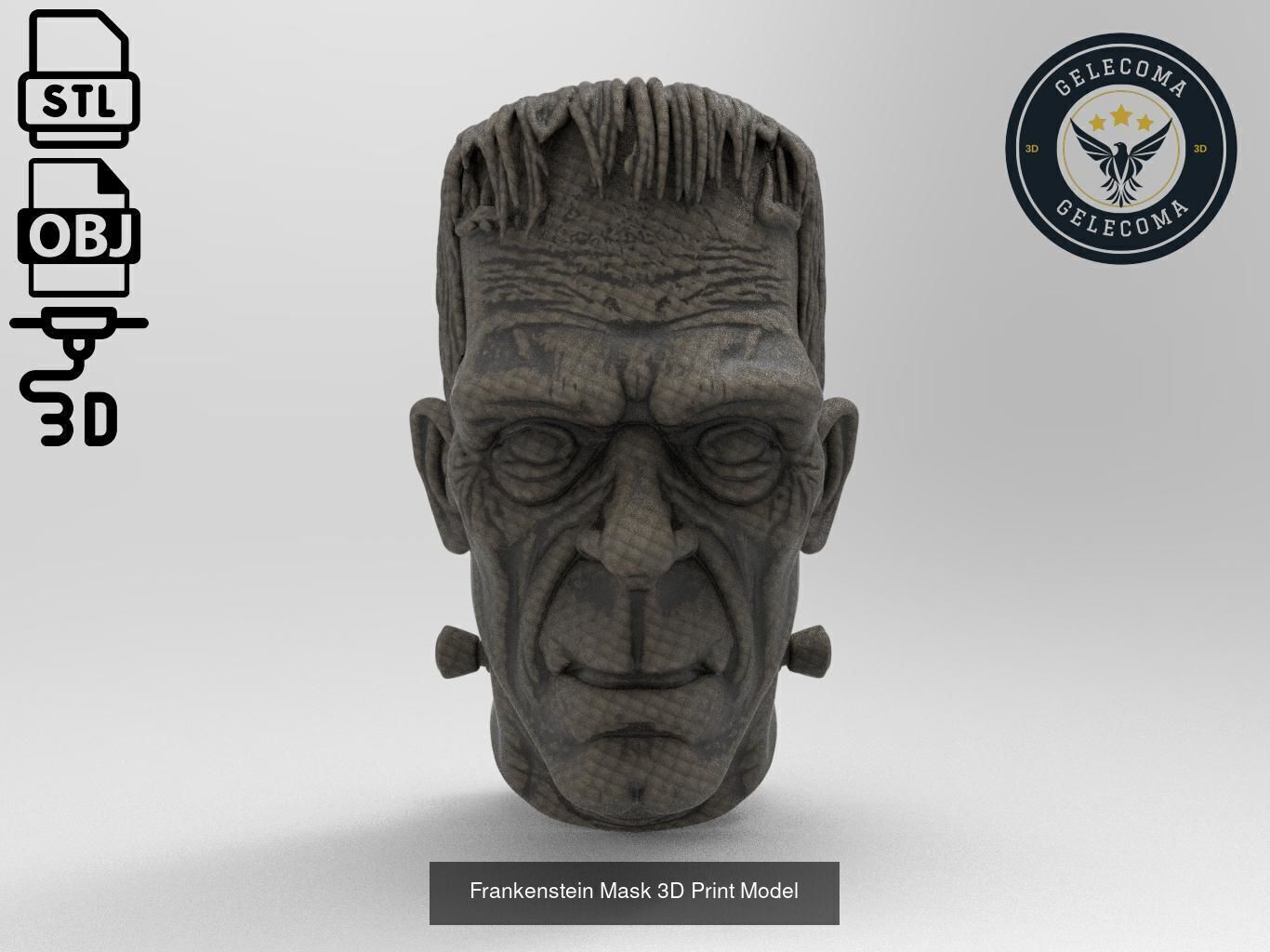 Masks Mega 3D Print Models - 100 different models 3D Model Collection_86