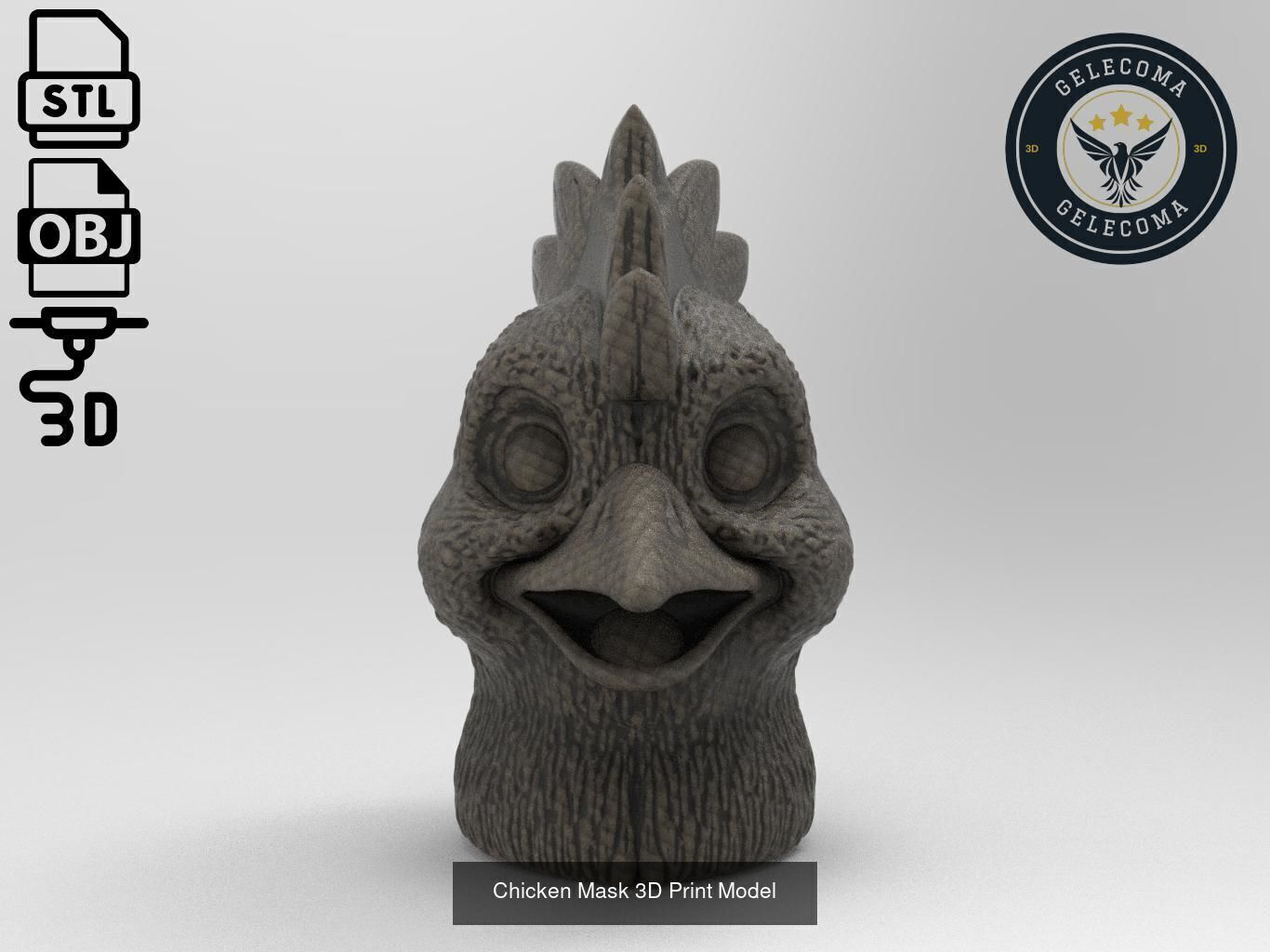Masks Mega 3D Print Models - 100 different models 3D Model Collection_95