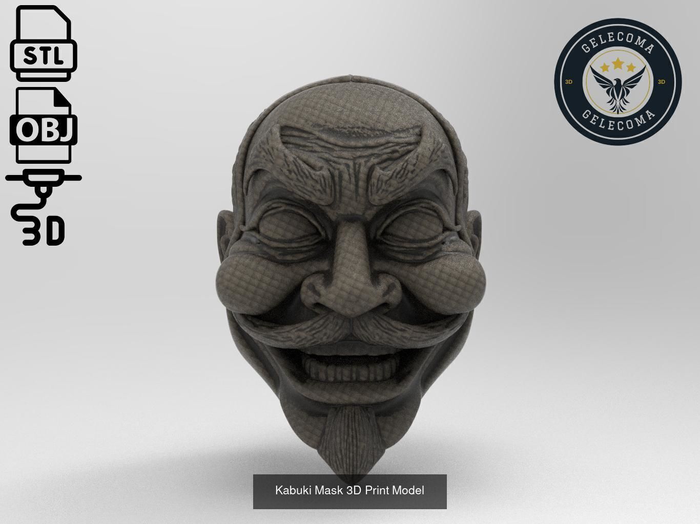 Masks Mega 3D Print Models - 100 different models 3D Model Collection_72