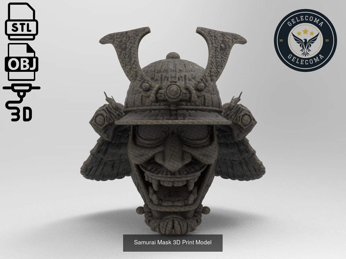 Masks Mega 3D Print Models - 100 different models 3D Model Collection_38