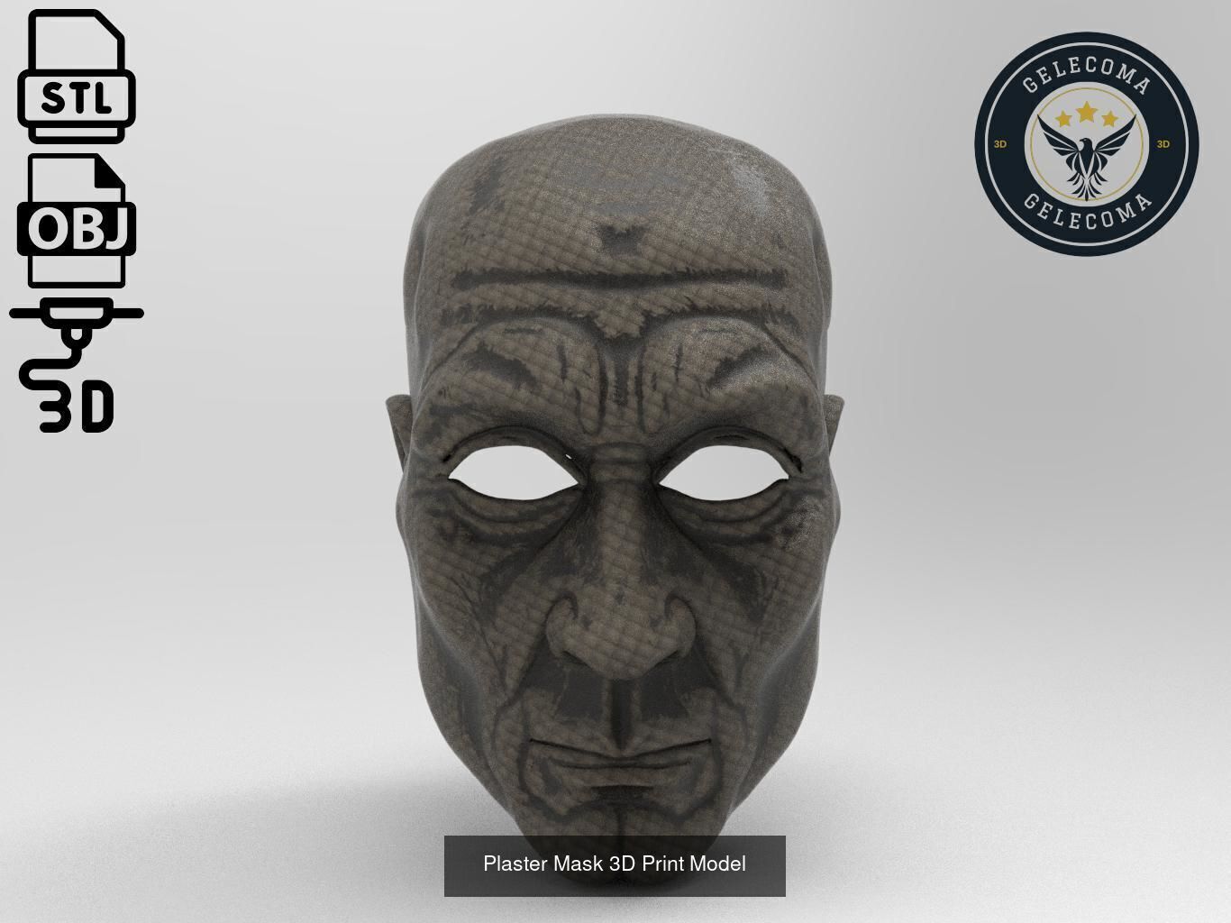 Masks Mega 3D Print Models - 100 different models 3D Model Collection_46