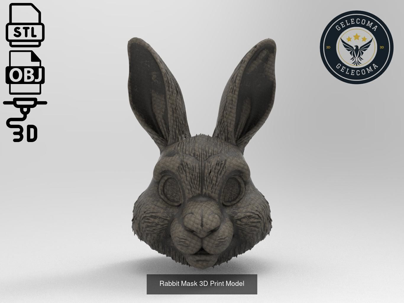 Masks Mega 3D Print Models - 100 different models 3D Model Collection_42