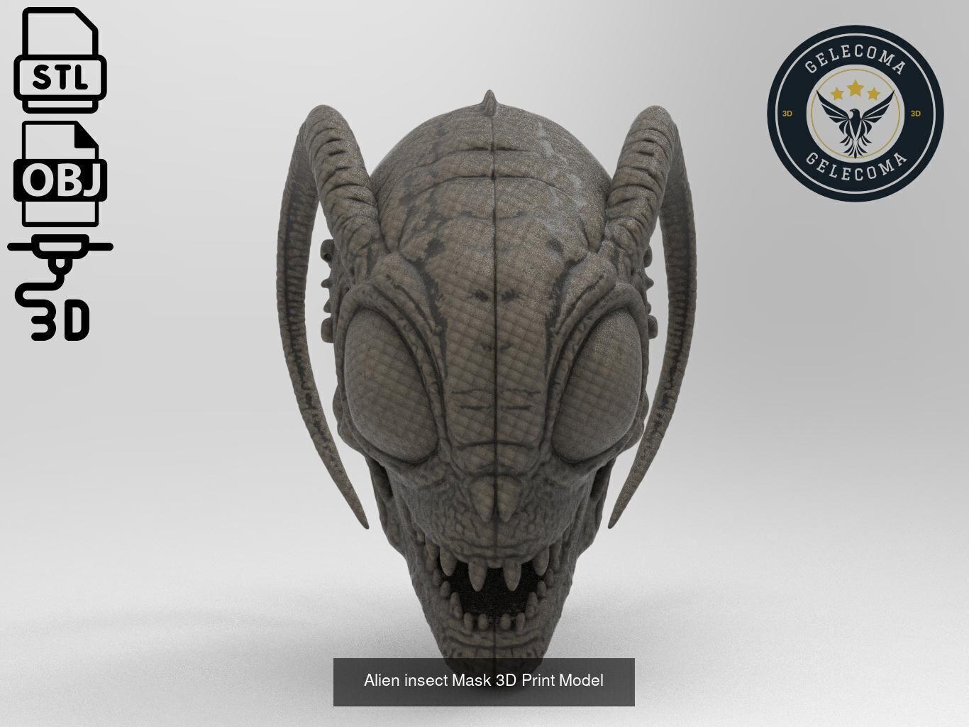 Masks Mega 3D Print Models - 100 different models 3D Model Collection_111