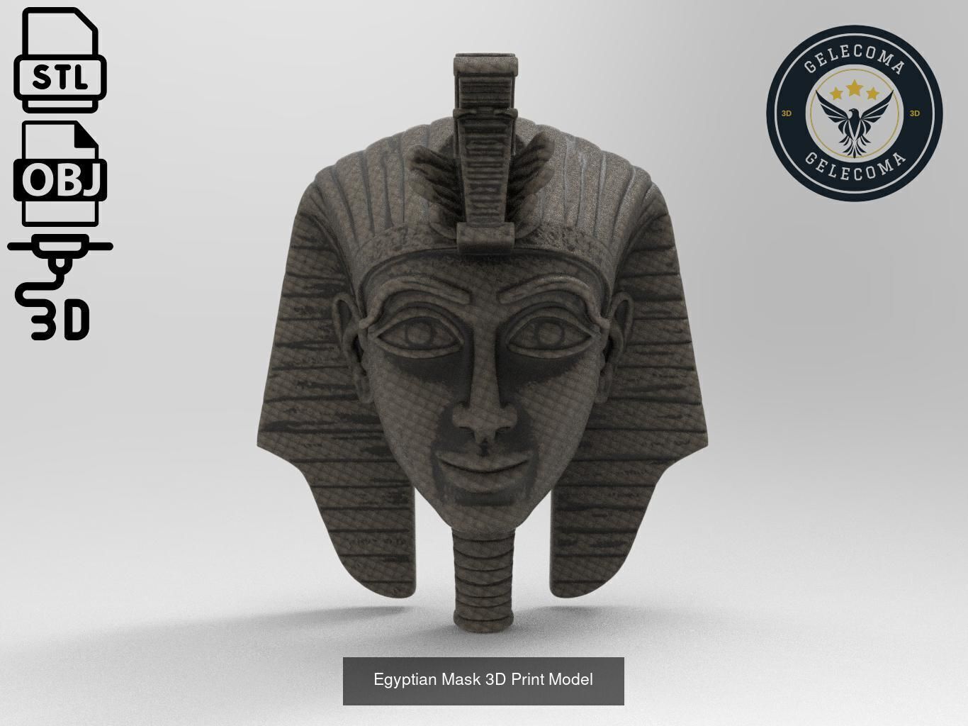 Masks Mega 3D Print Models - 100 different models 3D Model Collection_90