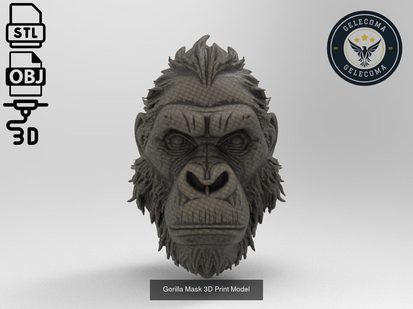 Masks Mega 3D Print Models - 100 different models 3D Model Collection_82