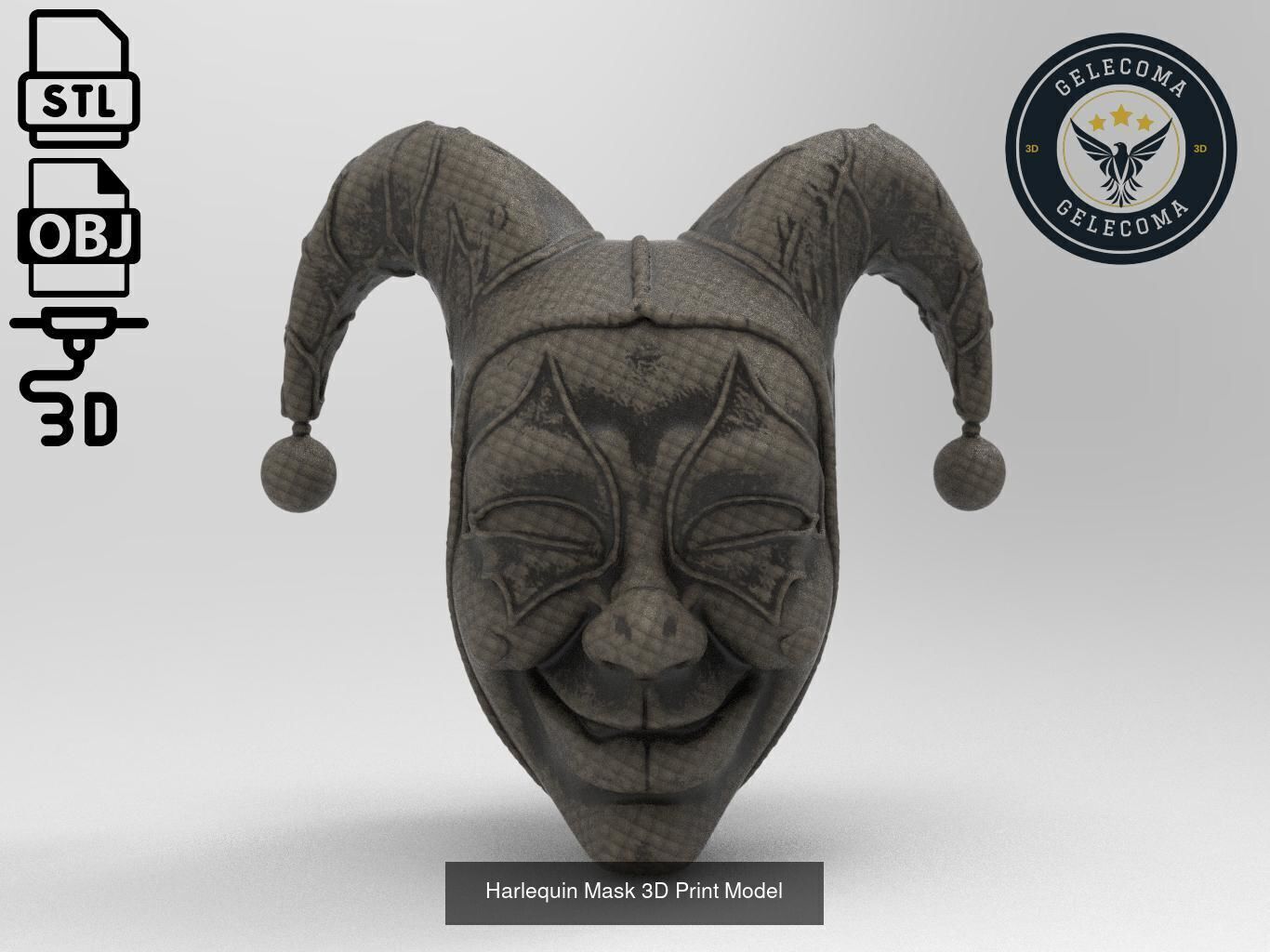 Masks Mega 3D Print Models - 100 different models 3D Model Collection_78
