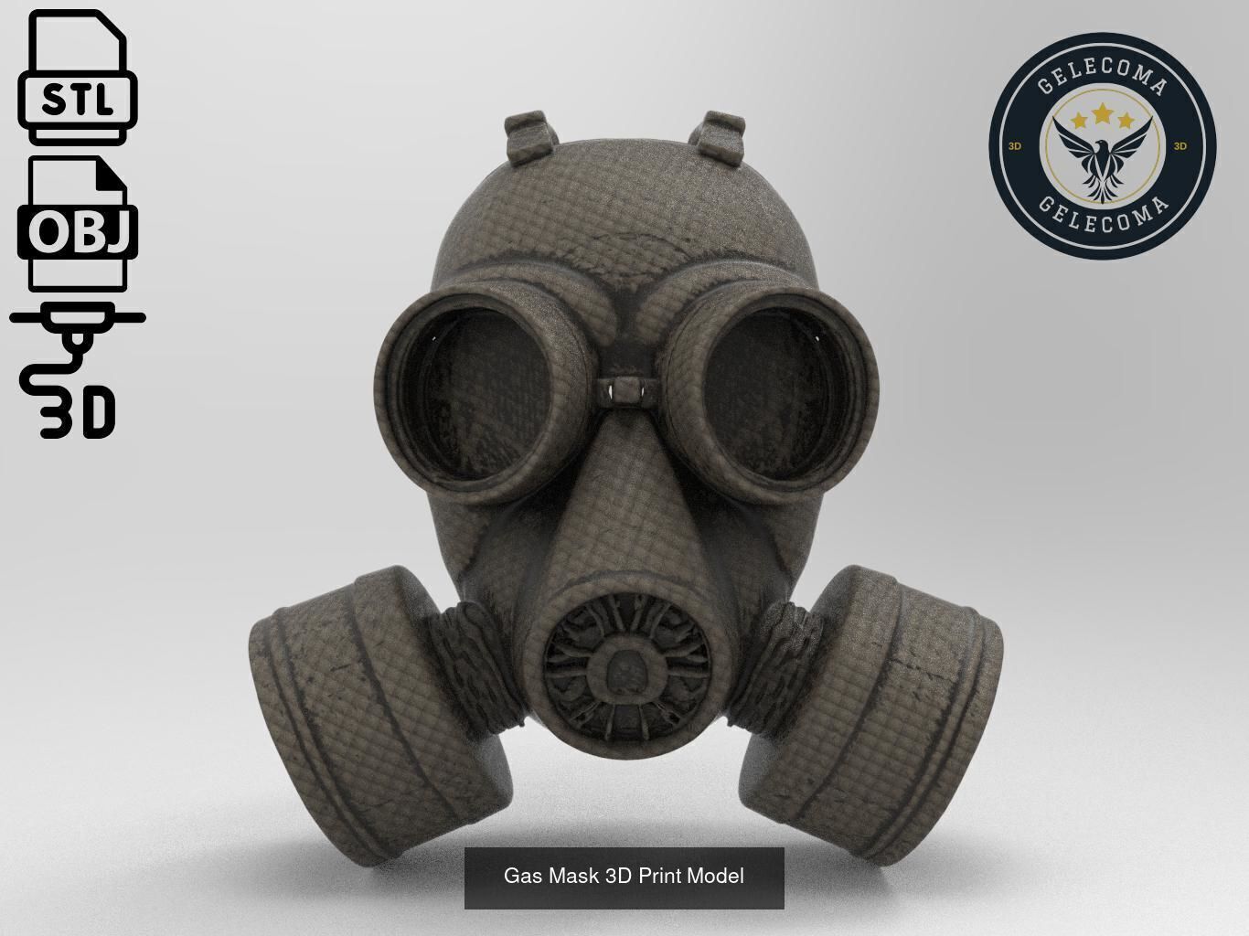 Masks Mega 3D Print Models - 100 different models 3D Model Collection_85
