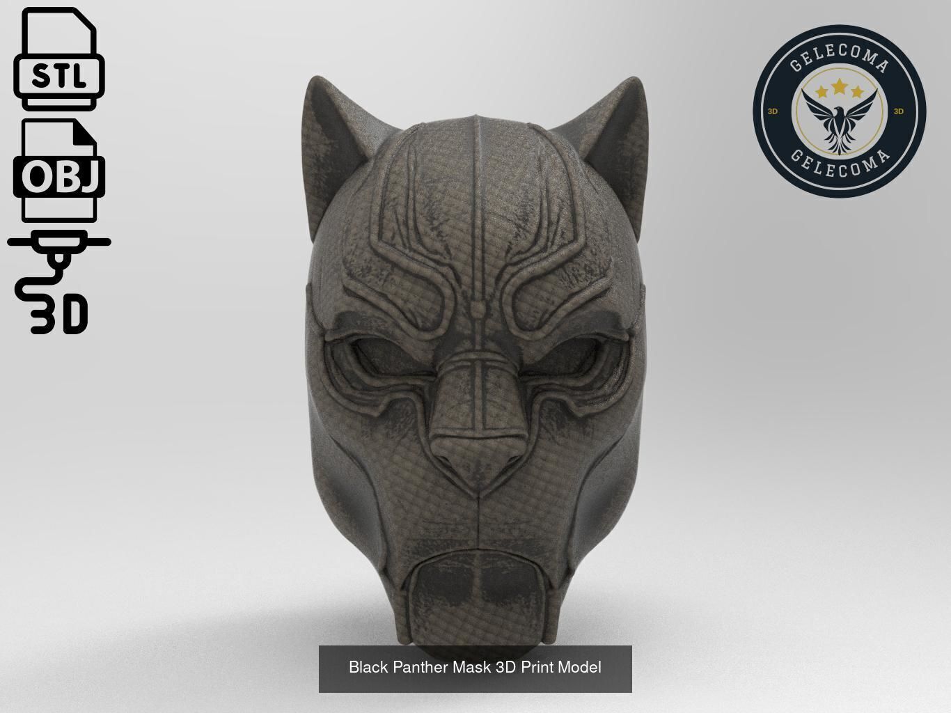 Masks Mega 3D Print Models - 100 different models 3D Model Collection_103