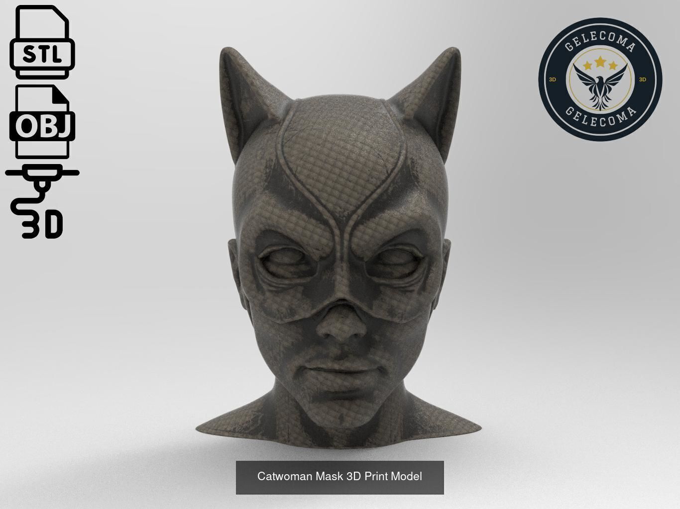 Masks Mega 3D Print Models - 100 different models 3D Model Collection_97