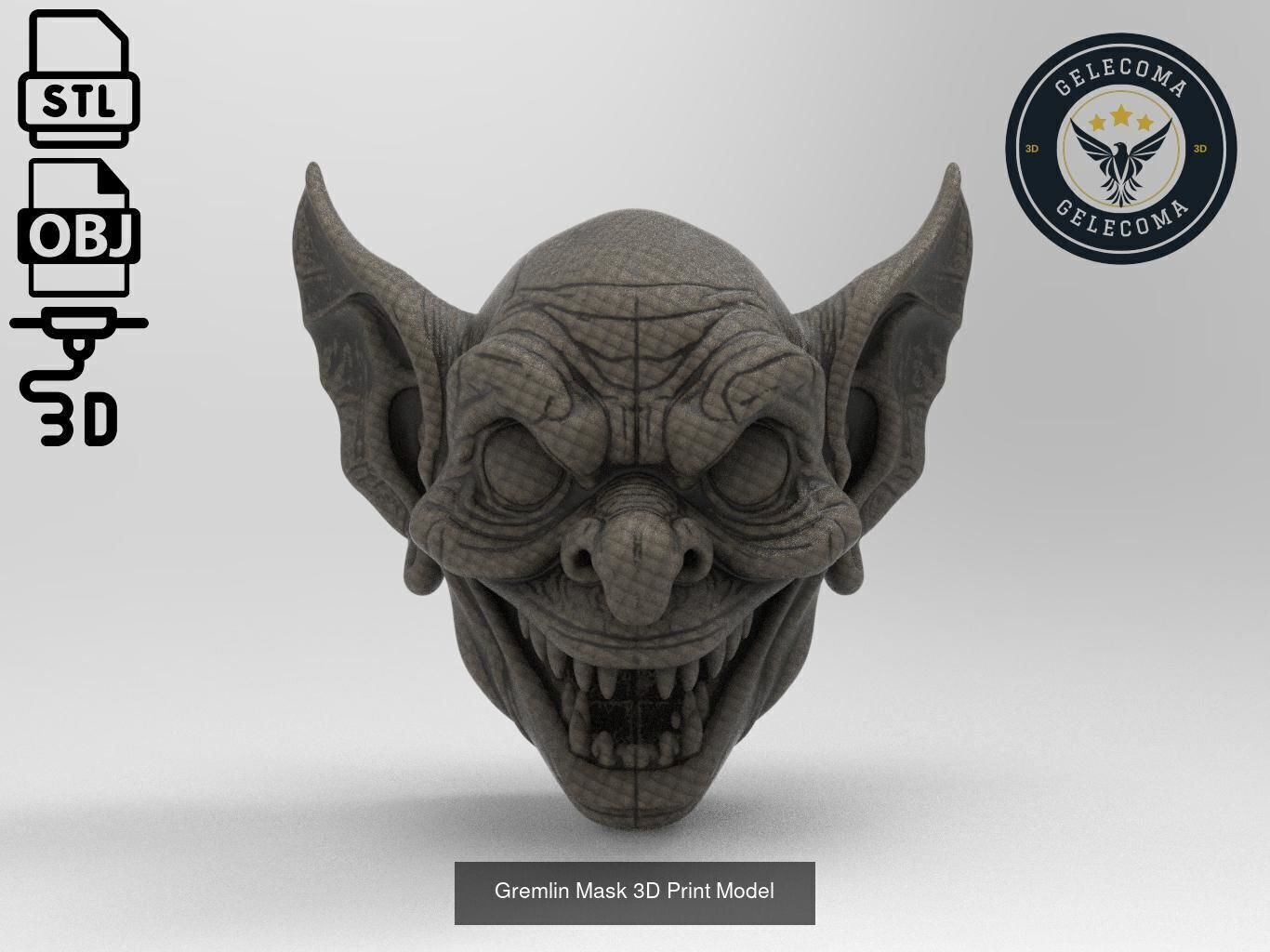 Masks Mega 3D Print Models - 100 different models 3D Model Collection_80