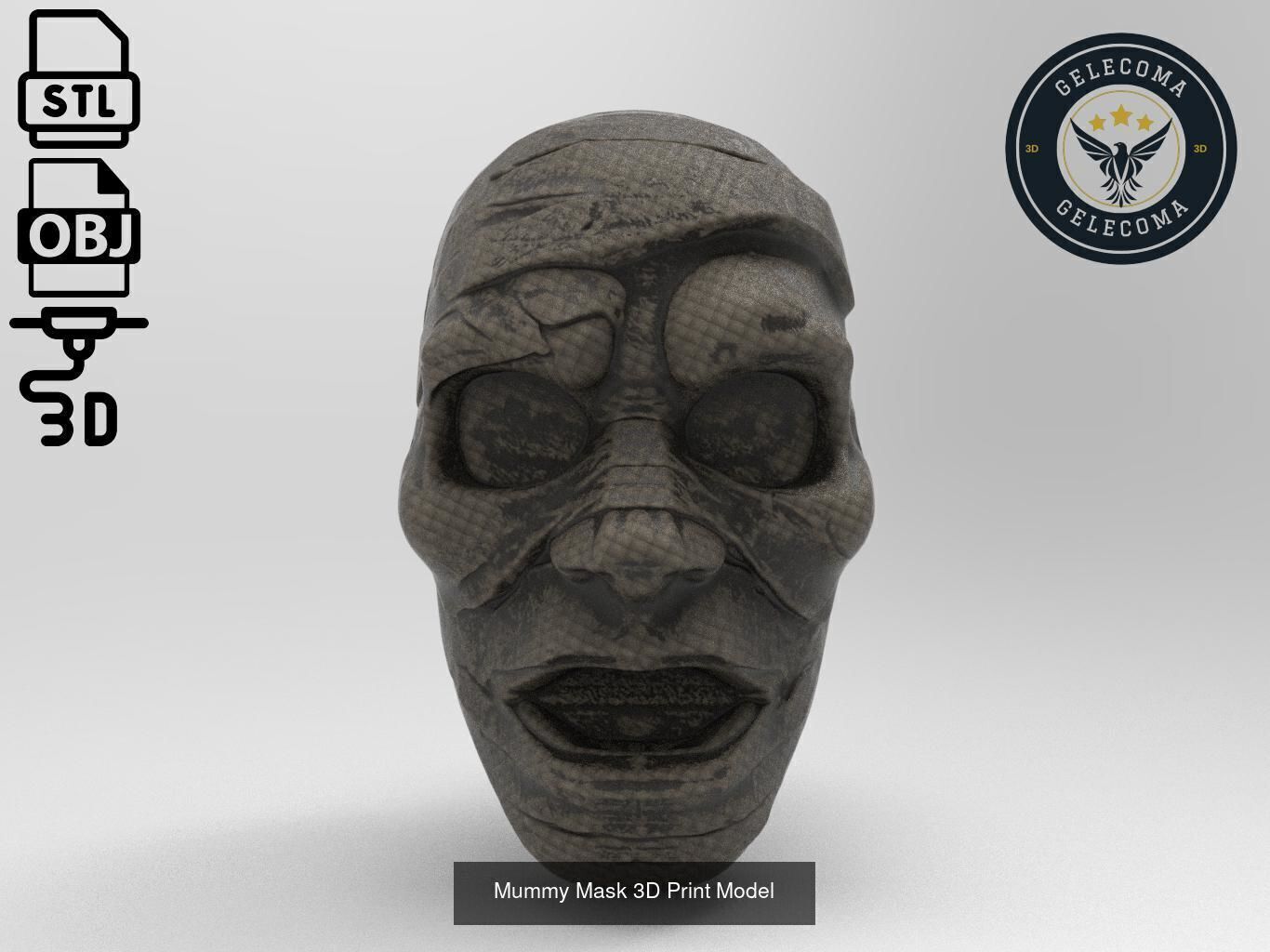 Masks Mega 3D Print Models - 100 different models 3D Model Collection_60