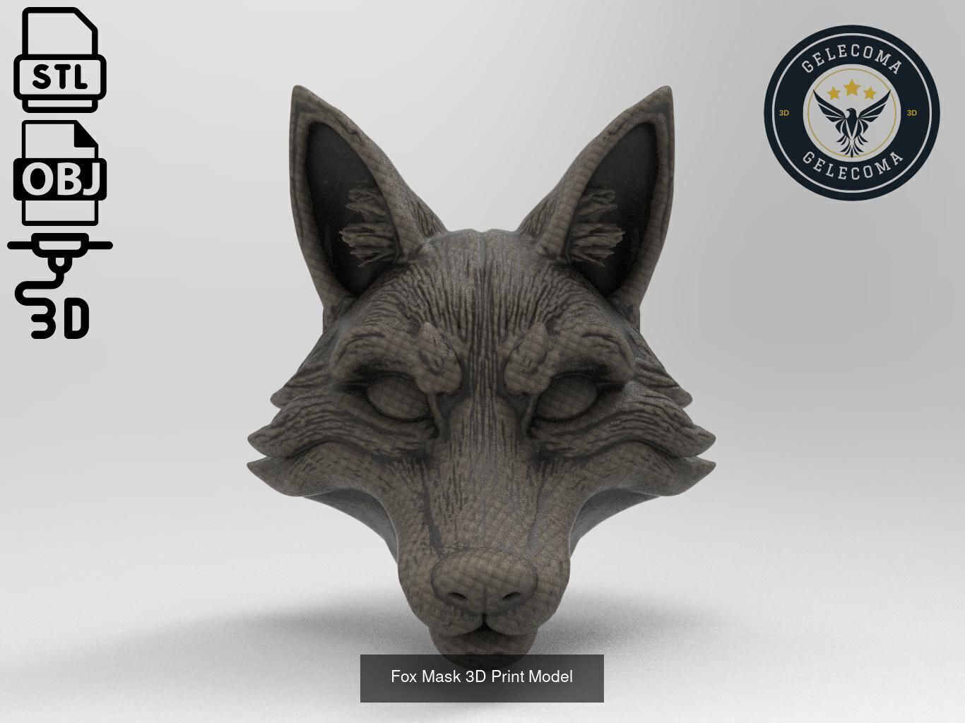 Masks Mega 3D Print Models - 100 different models 3D Model Collection_87