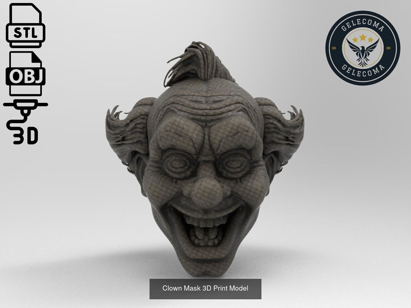 Masks Mega 3D Print Models - 100 different models 3D Model Collection_93