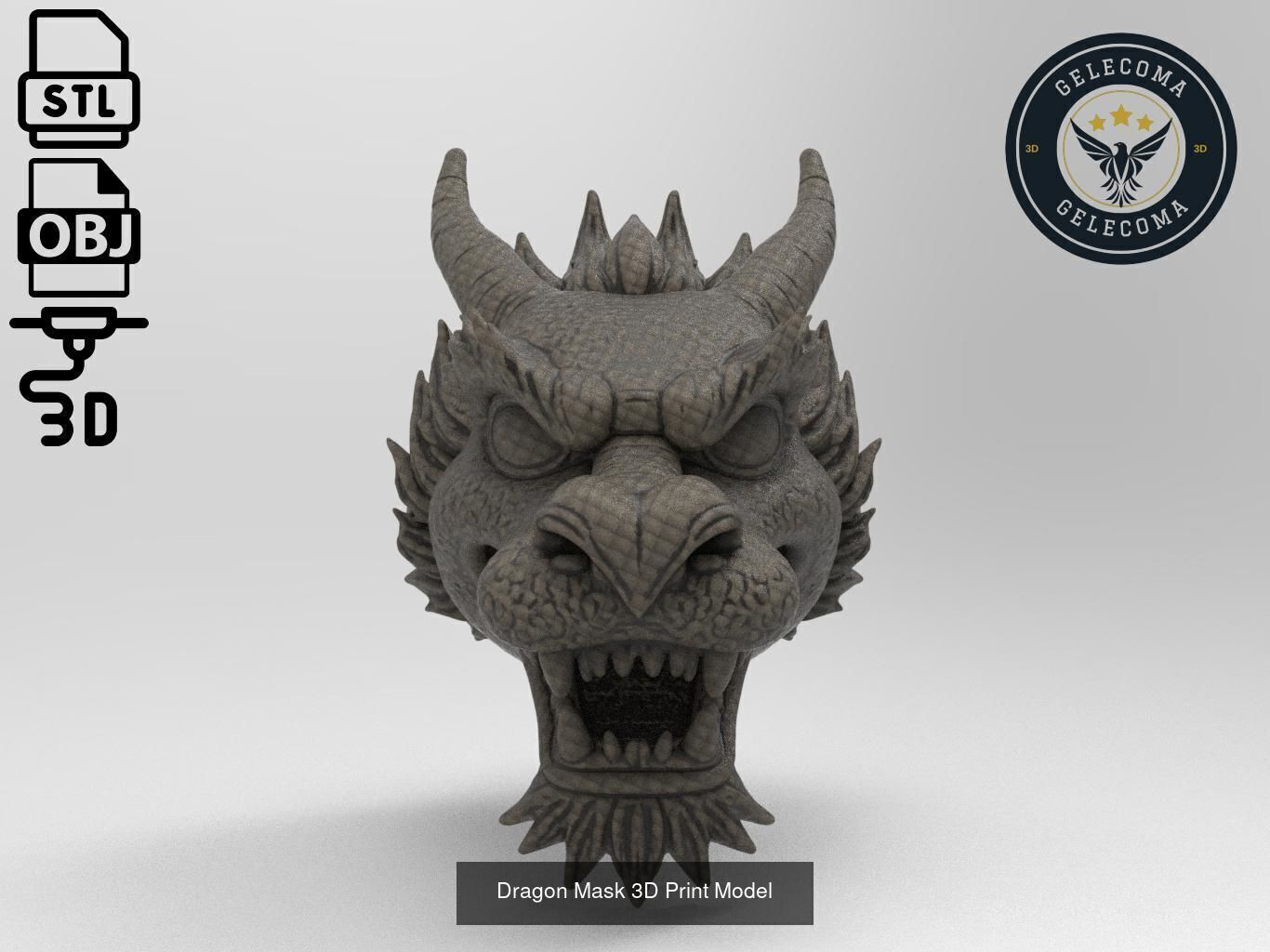 Masks Mega 3D Print Models - 100 different models 3D Model Collection_92