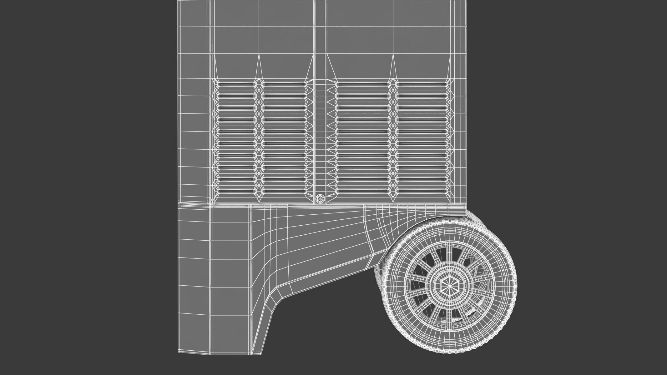 Garage Battery Engine Starter 3D model_35