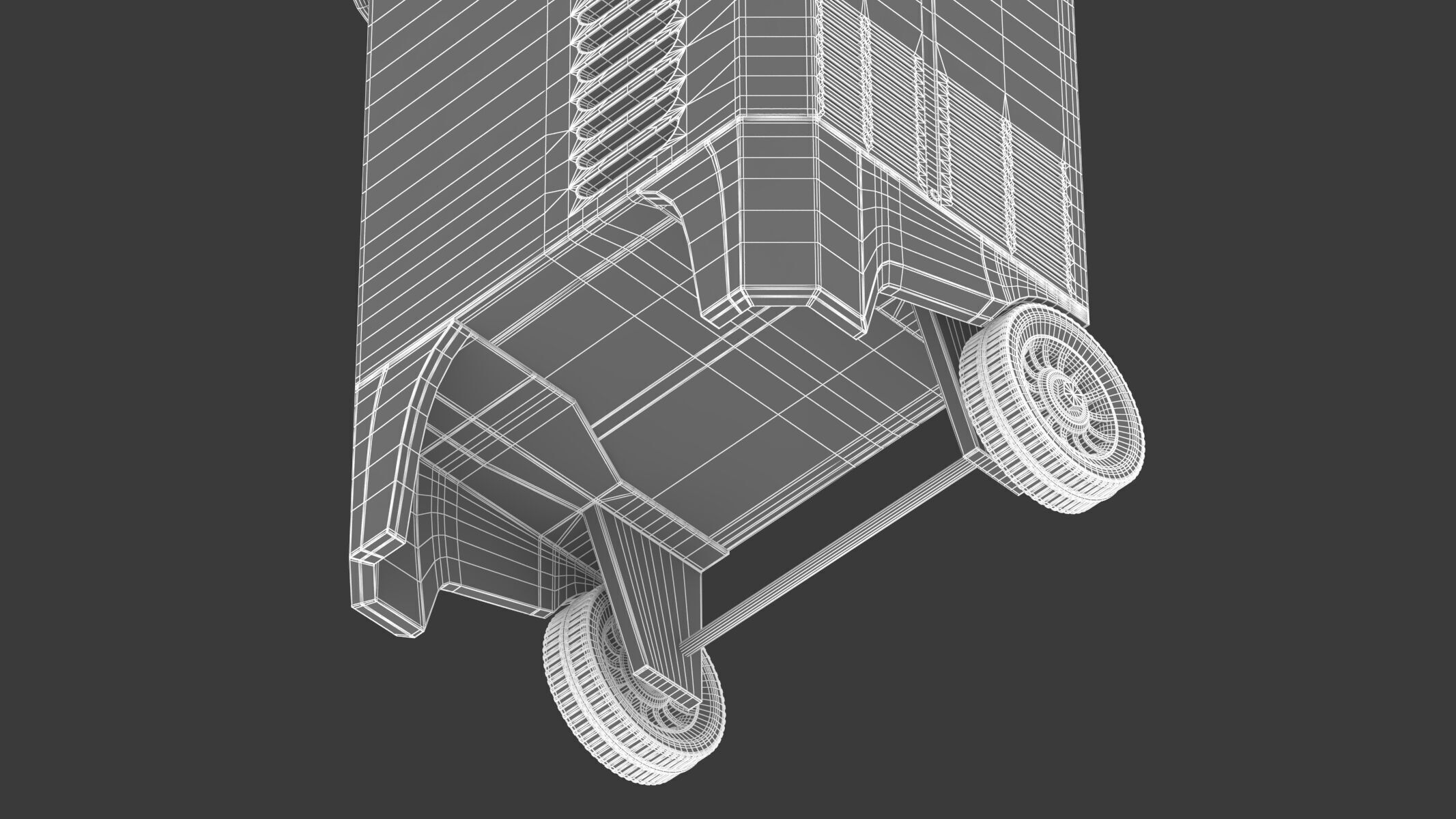 Garage Battery Engine Starter 3D model_39