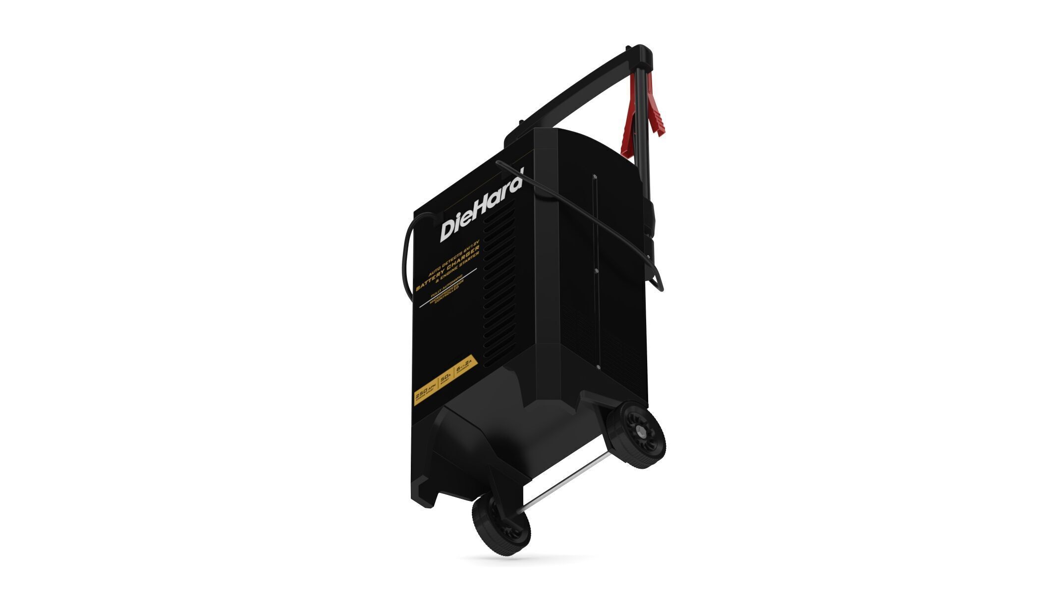 Garage Battery Engine Starter 3D model_9