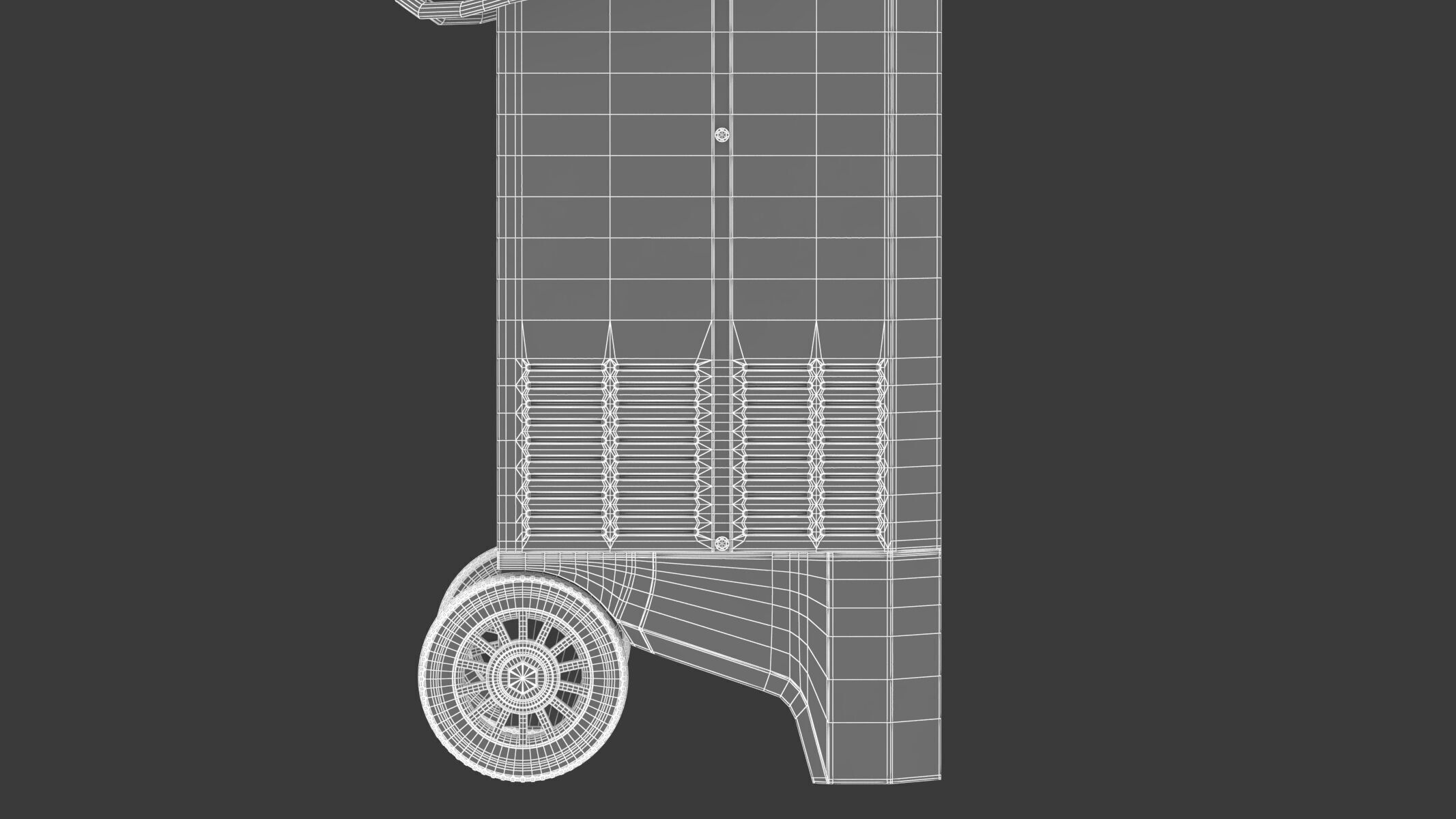 Garage Battery Engine Starter 3D model_31