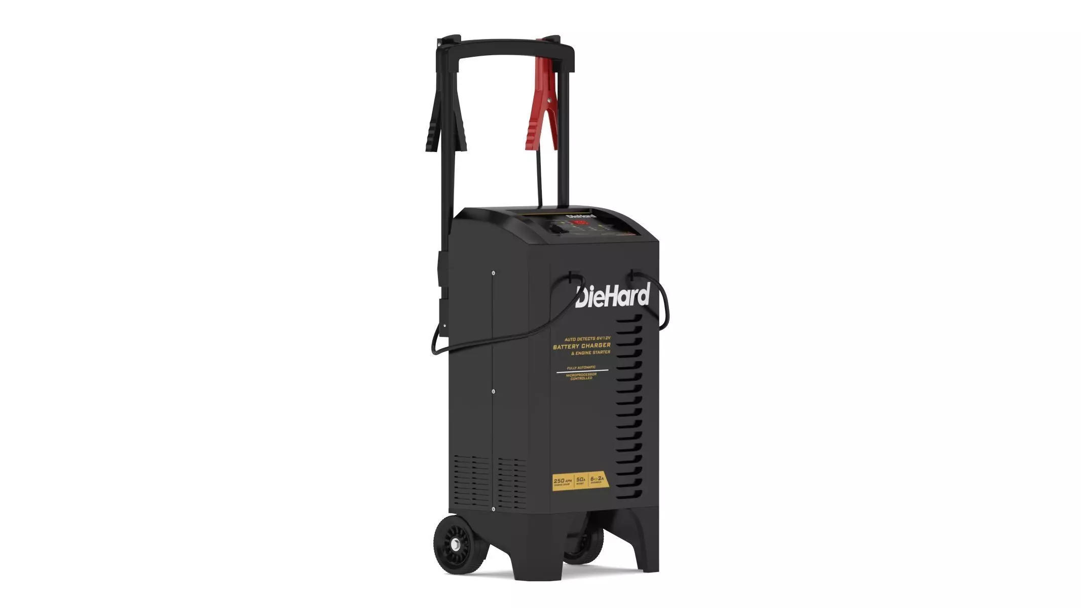 Garage Battery Engine Starter 3D model_0