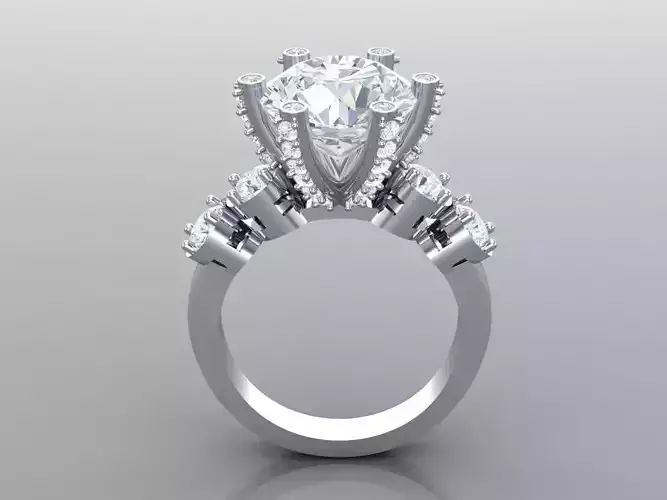 Women Ring 3DM STL 1WR281