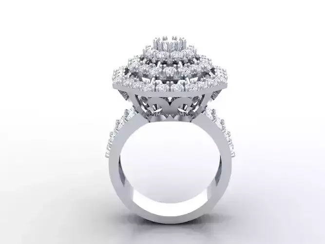 Women Ring 3DM STL 1WR273