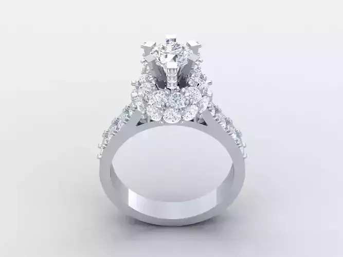 Women Ring 3DM STL 1WR272