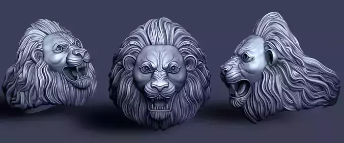 Lion ring 