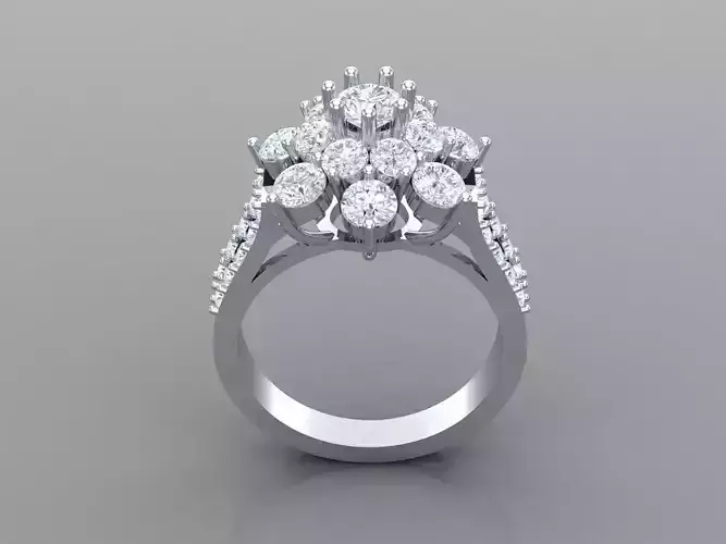 Women Ring 3DM STL 1WR267